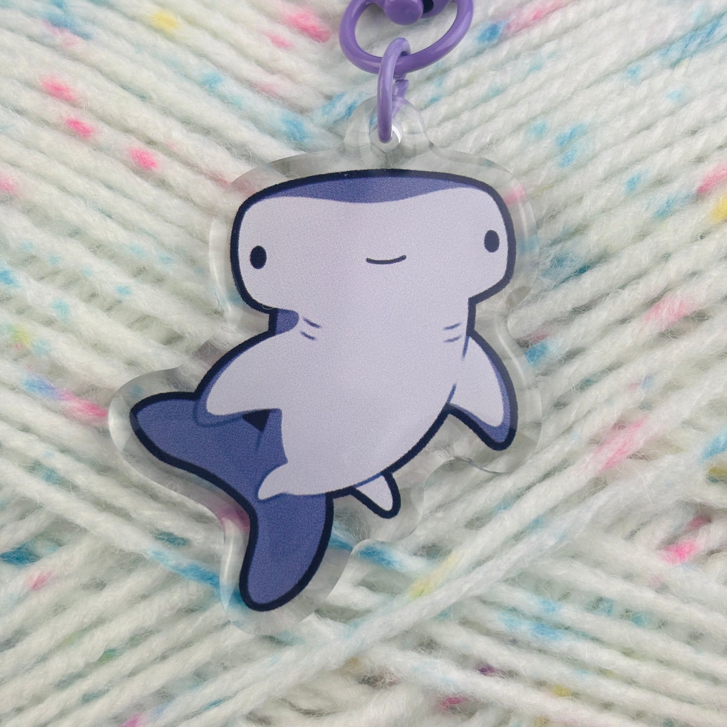 Hammerhead Shark Keychain