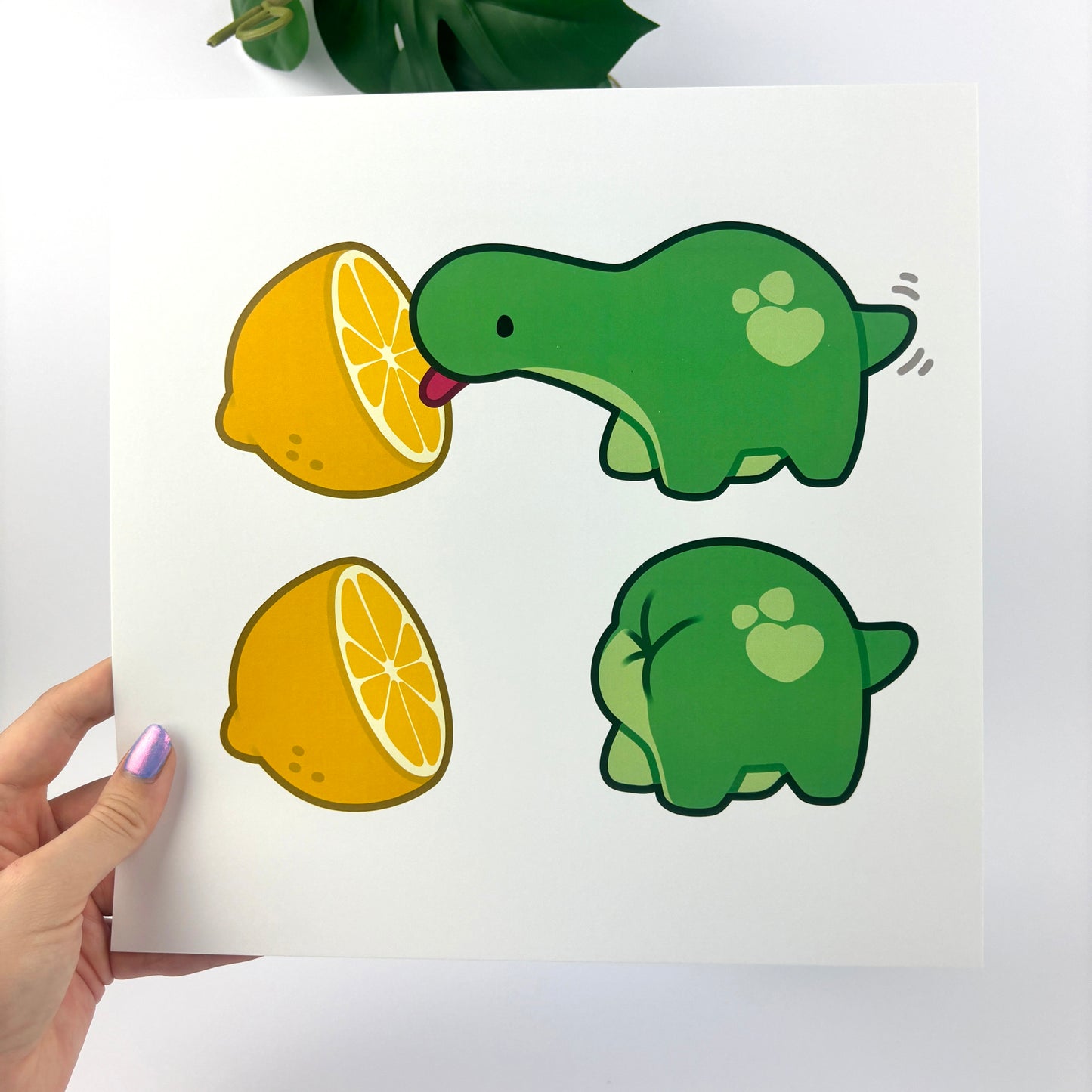 Pistachio Licking A Lemon Meme Print
