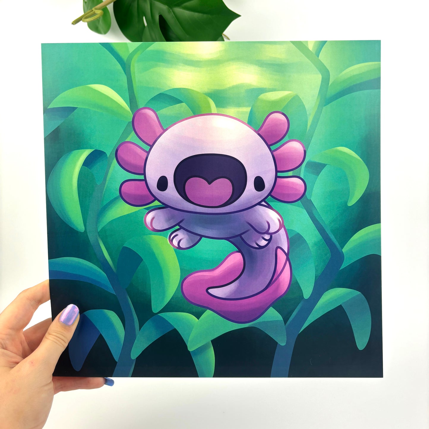 Axolotl Print