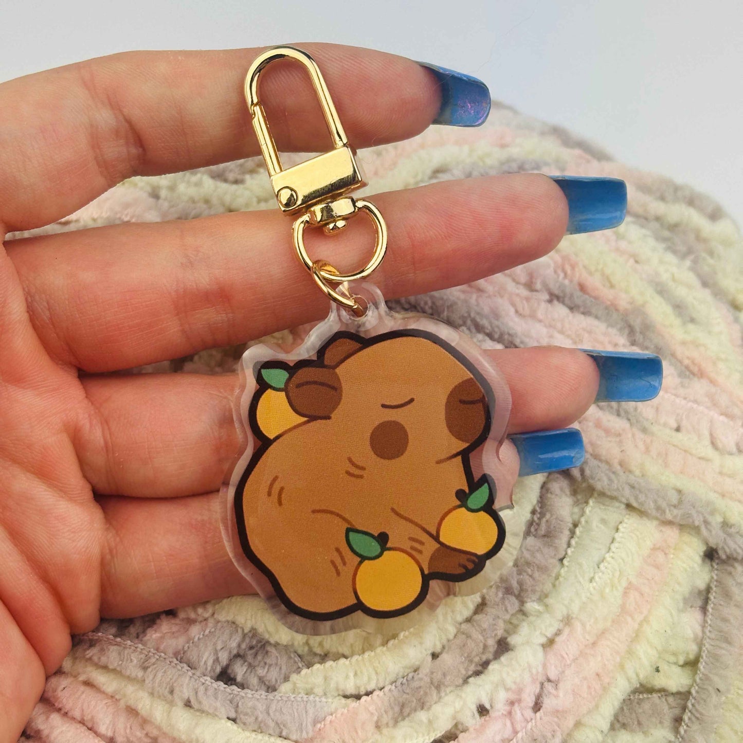 Capybara Keychain/Charm
