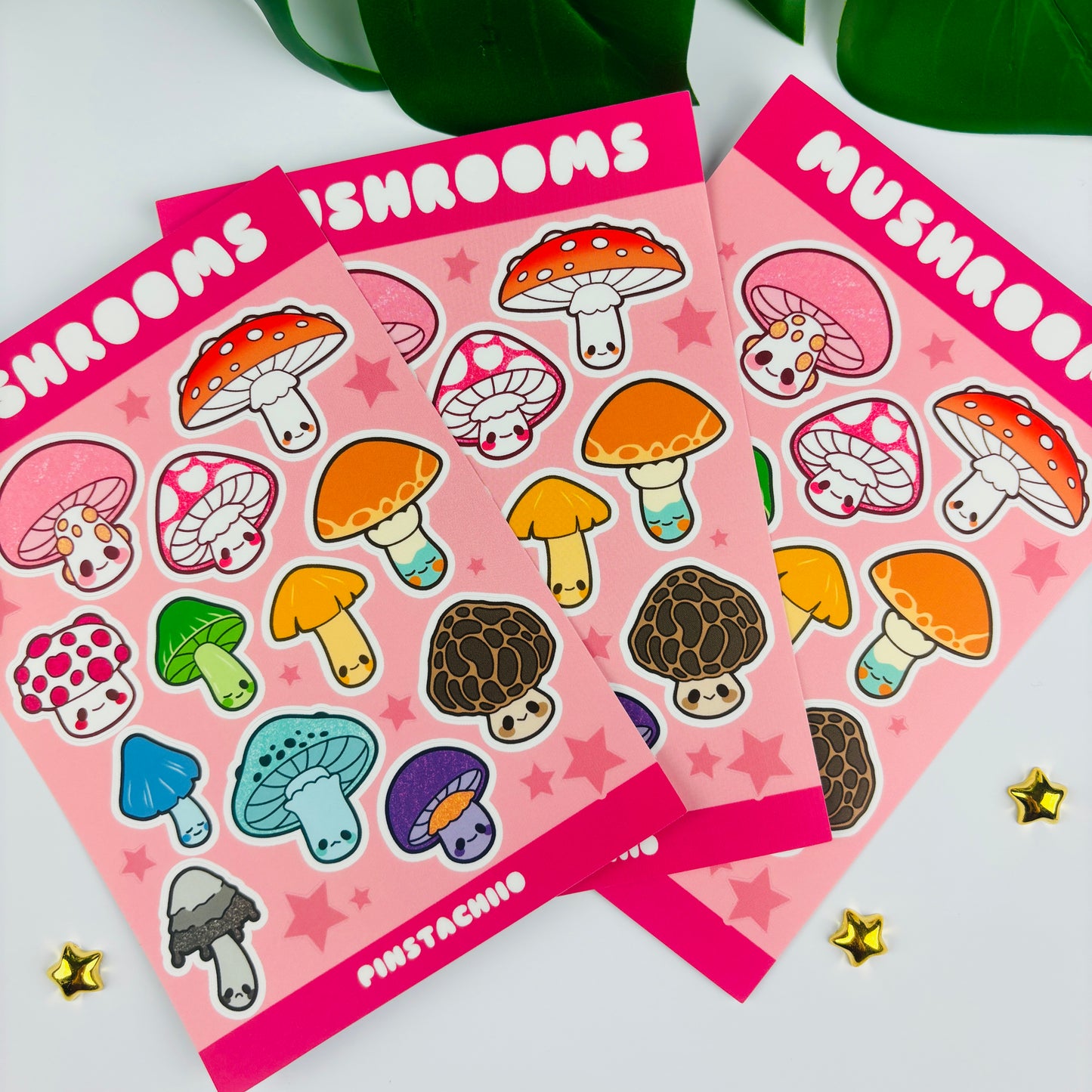 Mushroom Sticker Sheet
