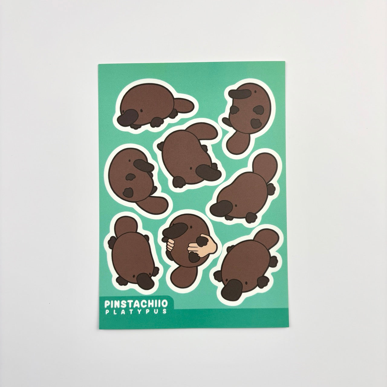 Platypus Sticker Sheet