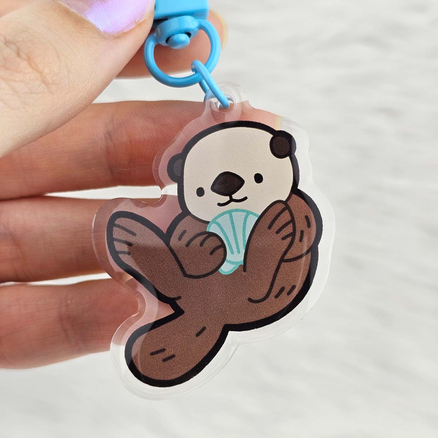 Sea Otter Keychain