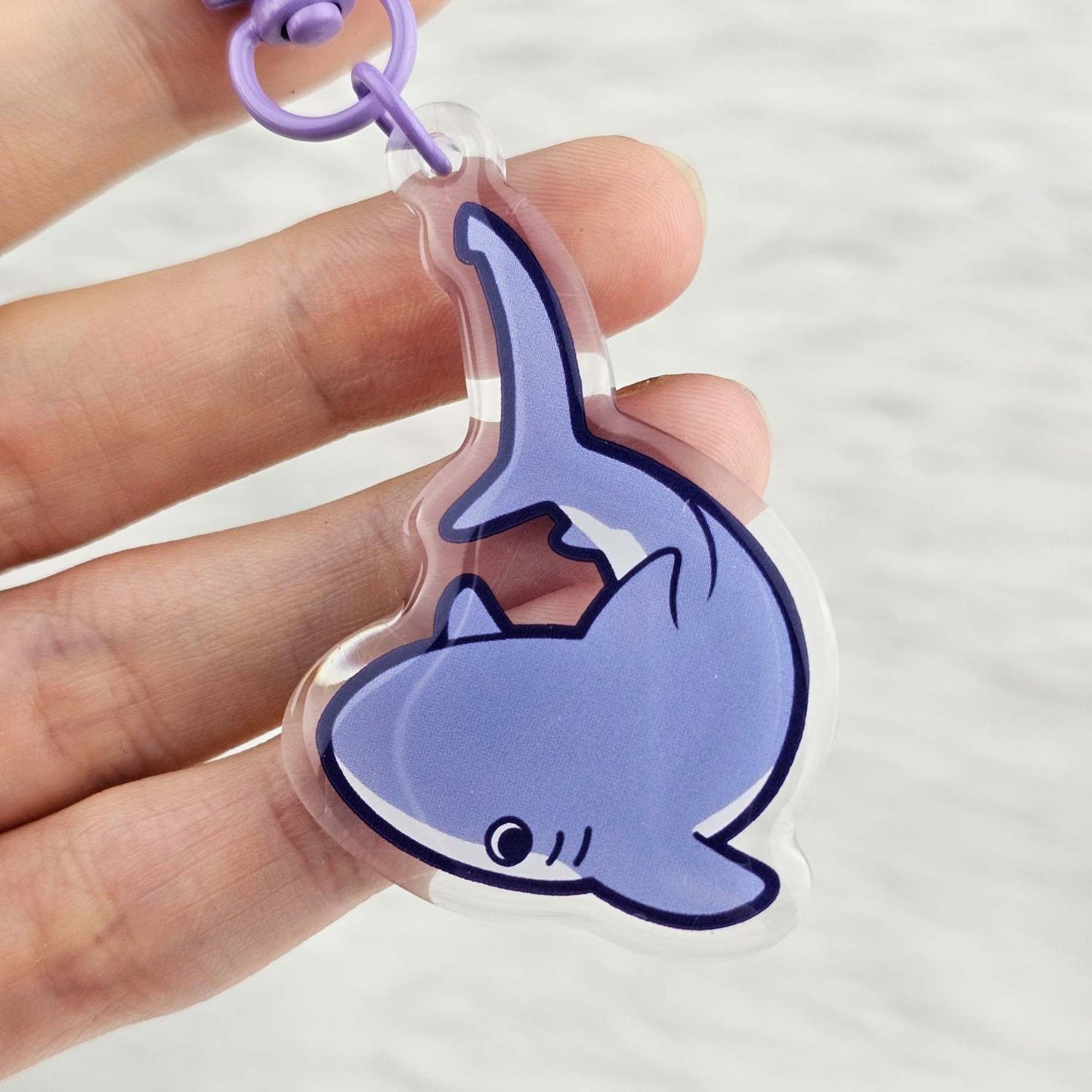 Thresher Shark Keychain