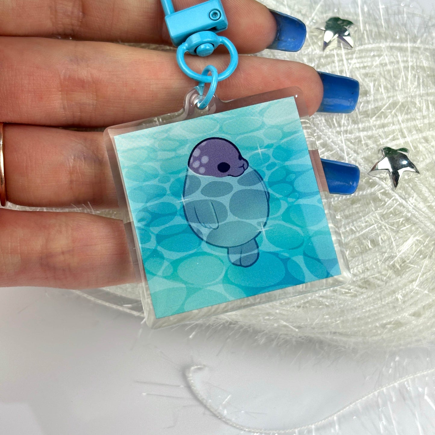 Spinning Seal Keychain/Charm