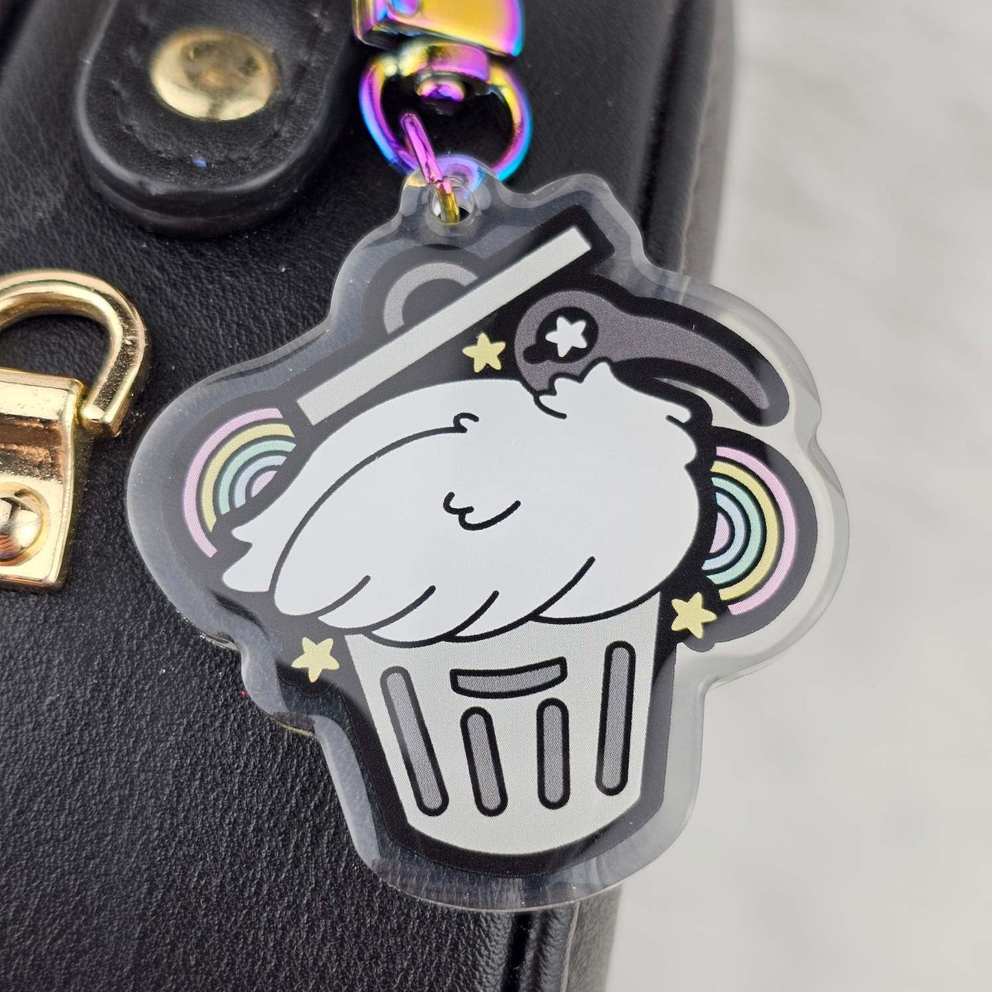 Bin Chicken Keychain