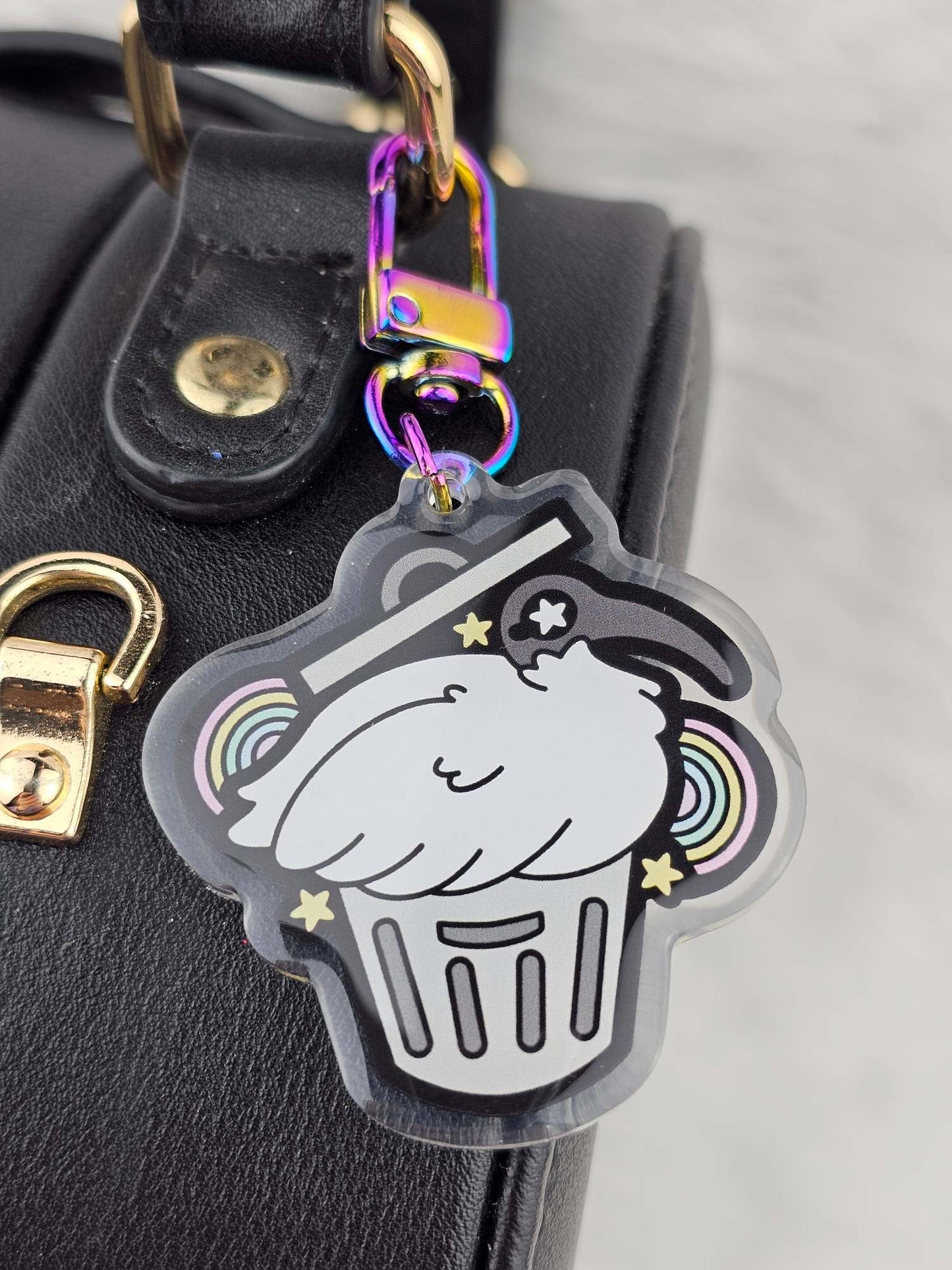 Bin Chicken Keychain
