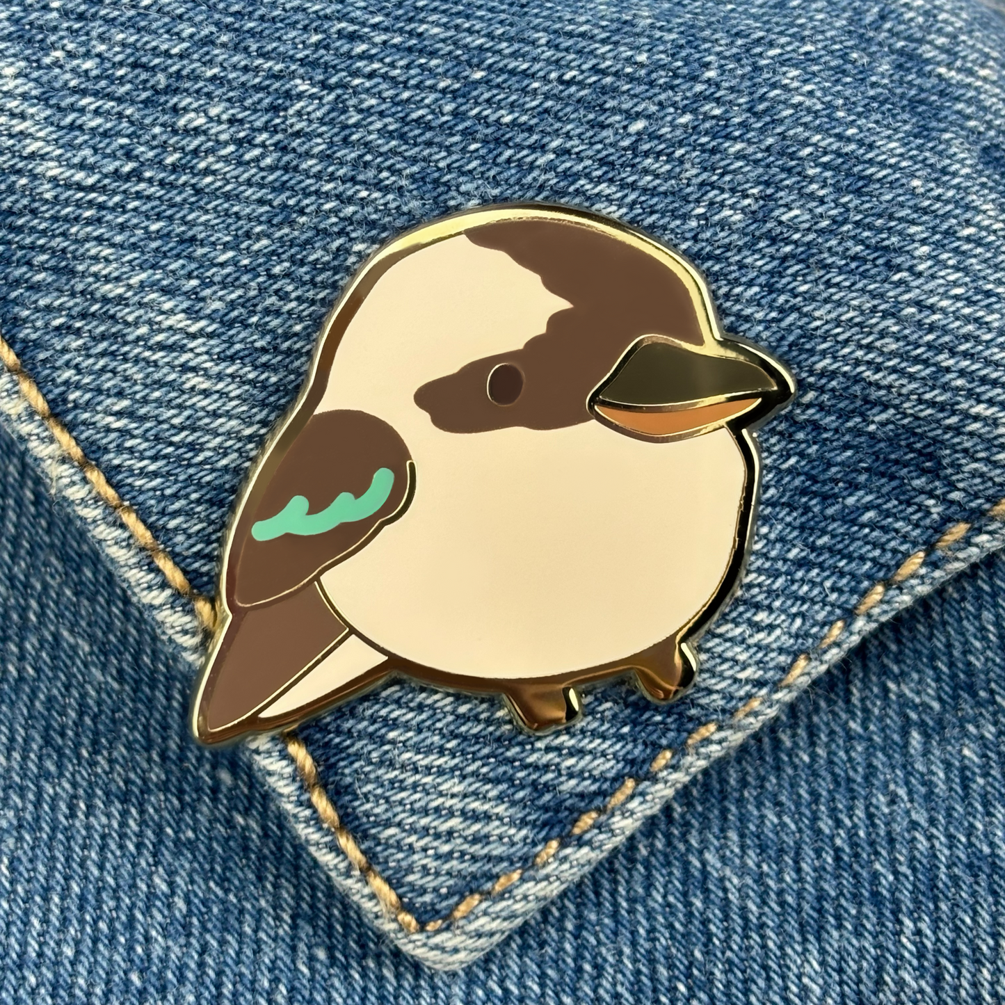 Kookaburra Enamel Pin