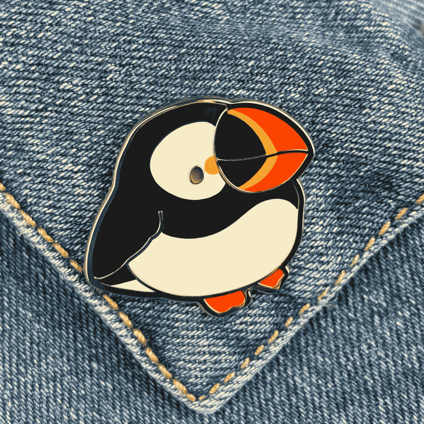 Puffin Enamel Pin