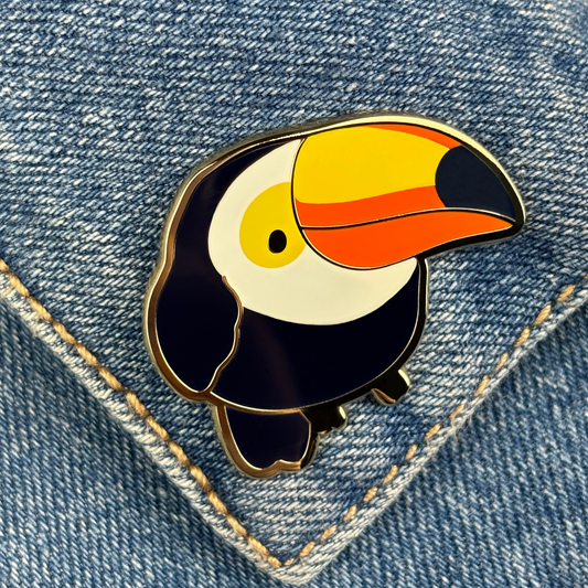 Toucan Enamel Pin