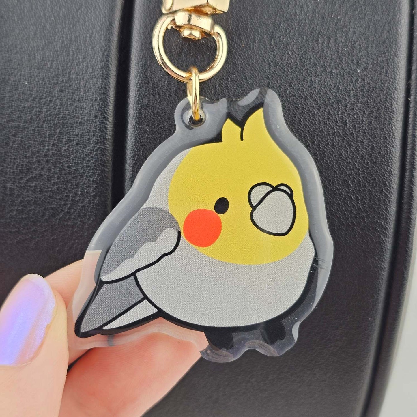 Cockatiel Keychain