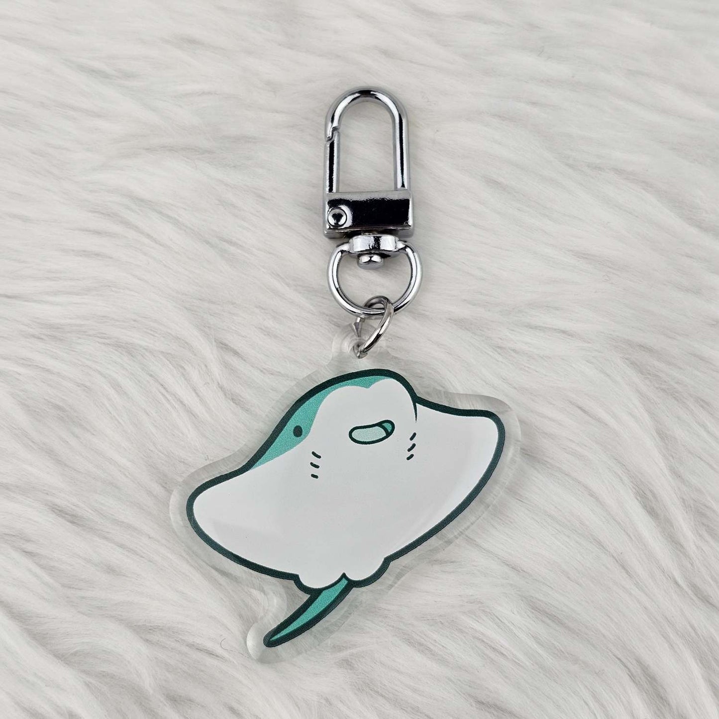 Cownose Ray Keychain