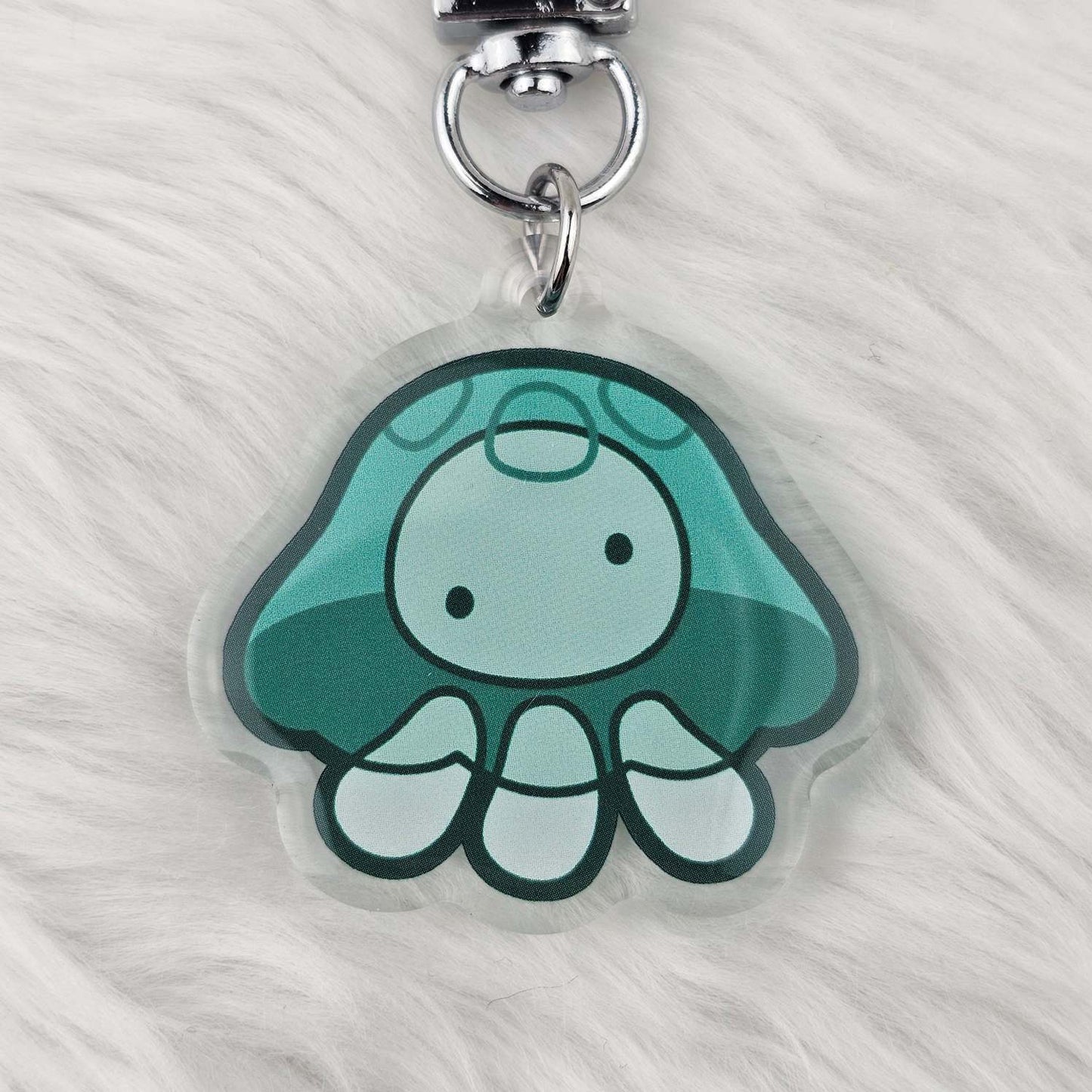 Jellyfish Keychain