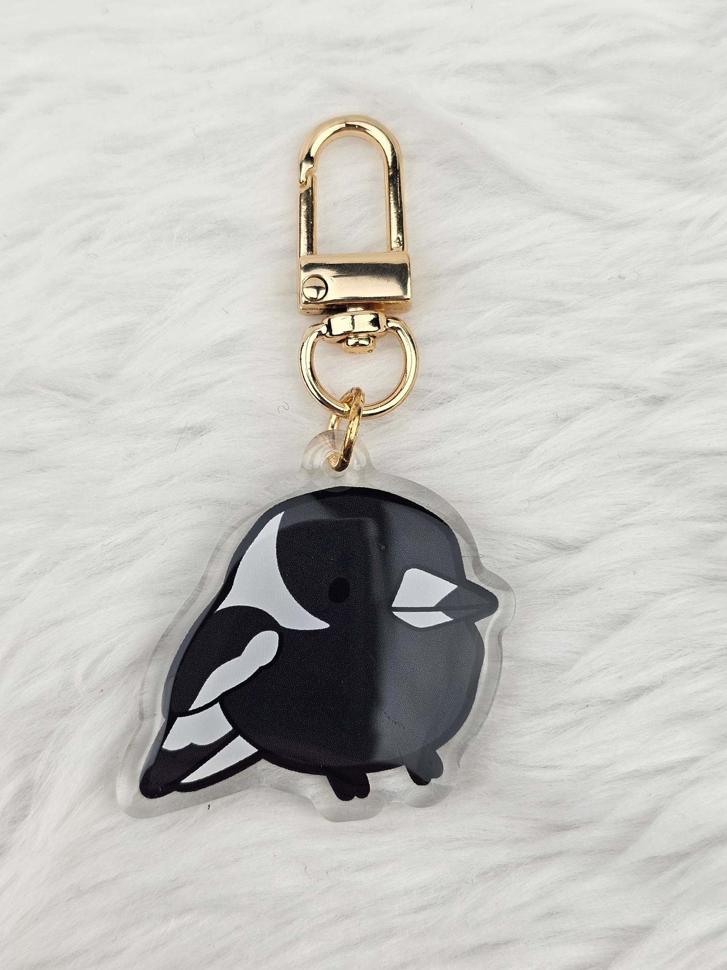 Magpie Keychain/Charm