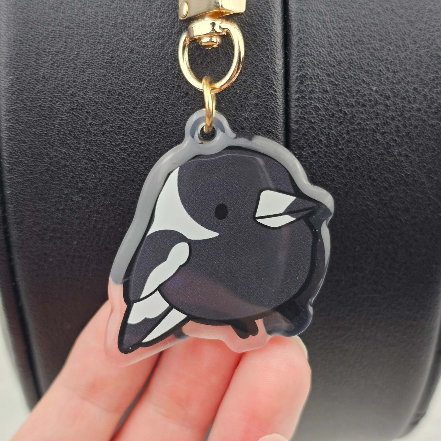 Magpie Keychain/Charm