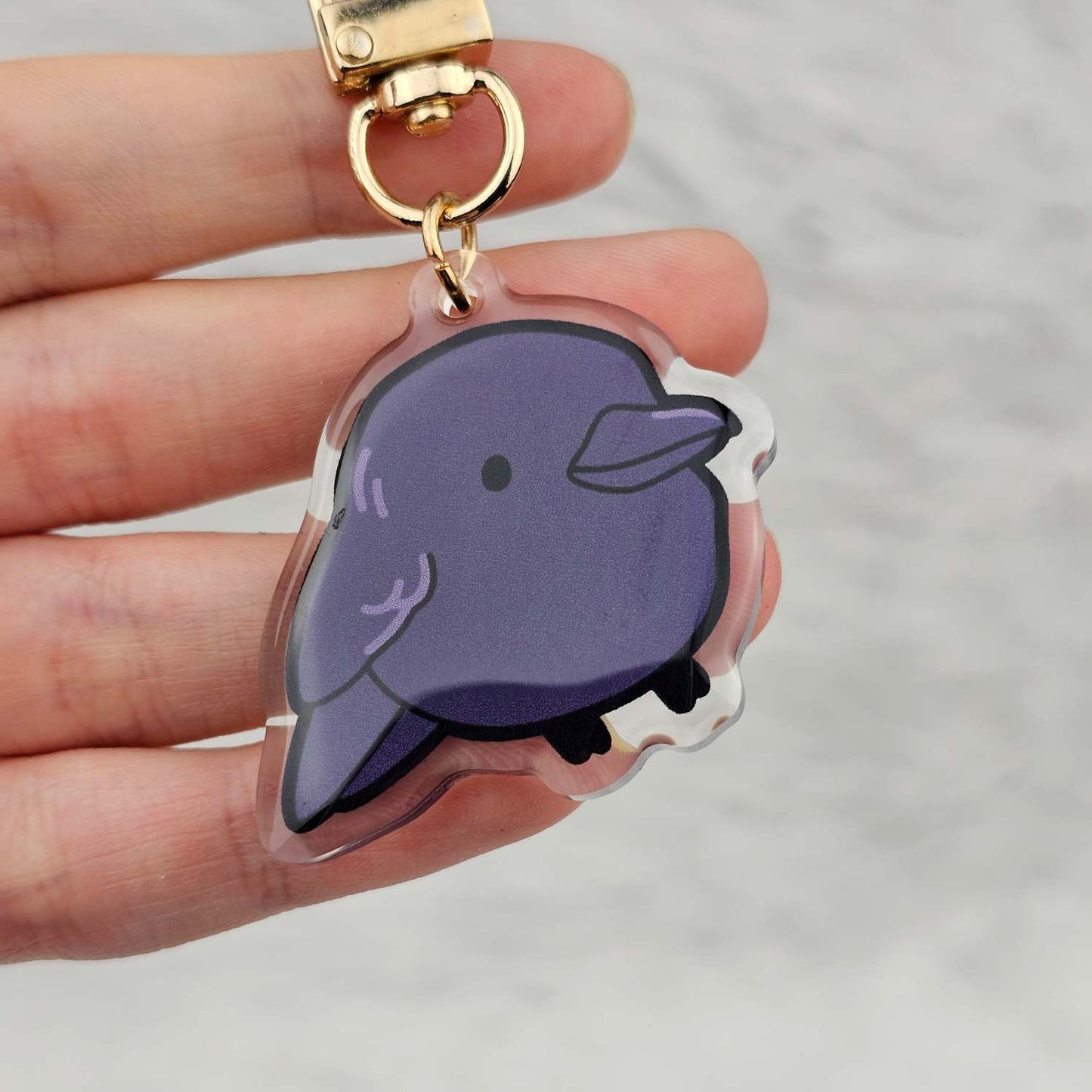Crow/Raven Keychain