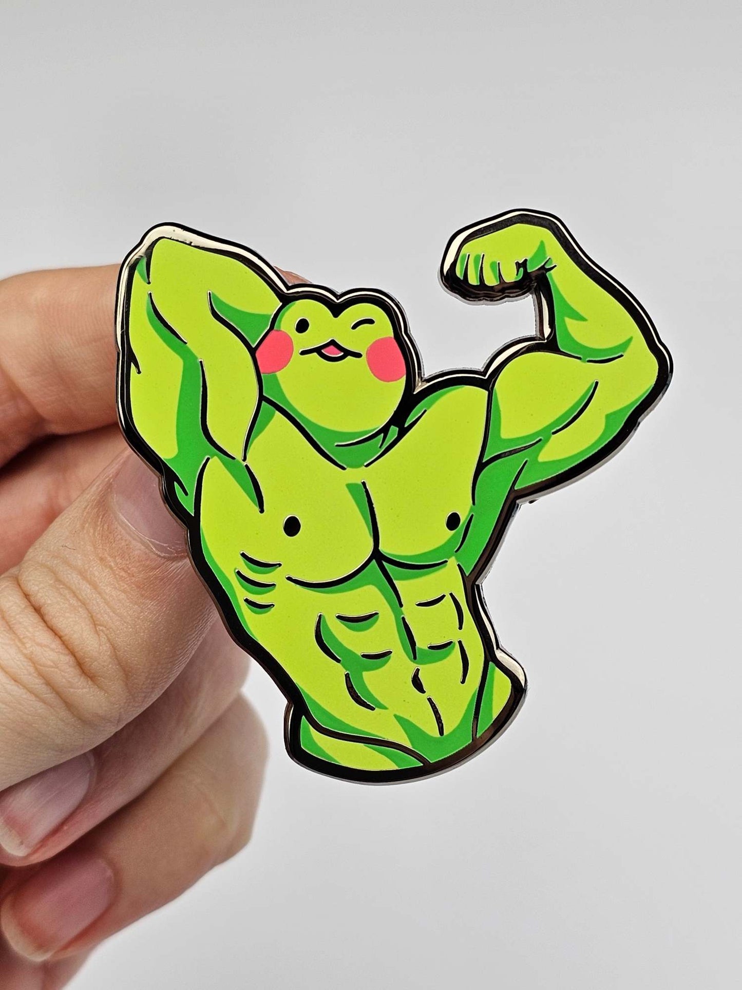 Muscle Froggy Pin
