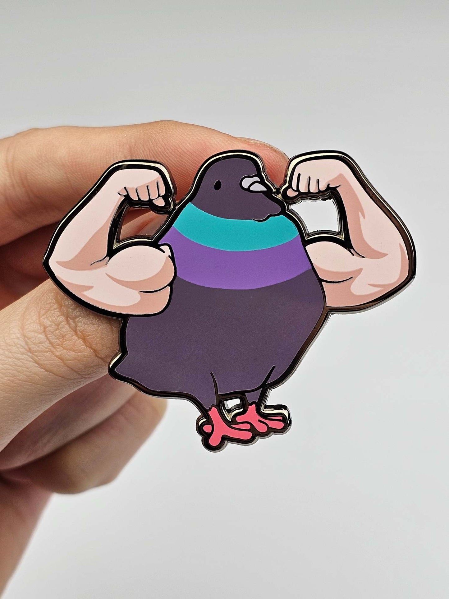 Muscle Pigeon Pin