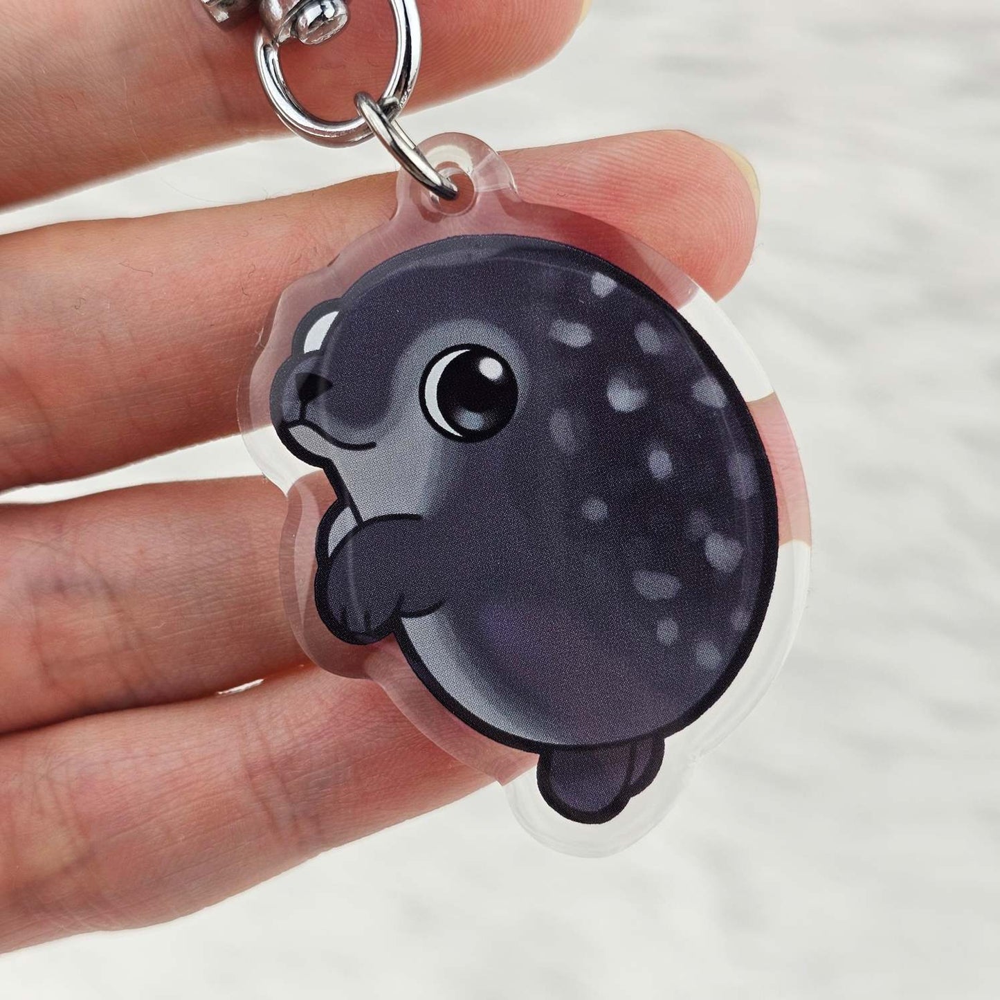Seal Side-eye Keychain