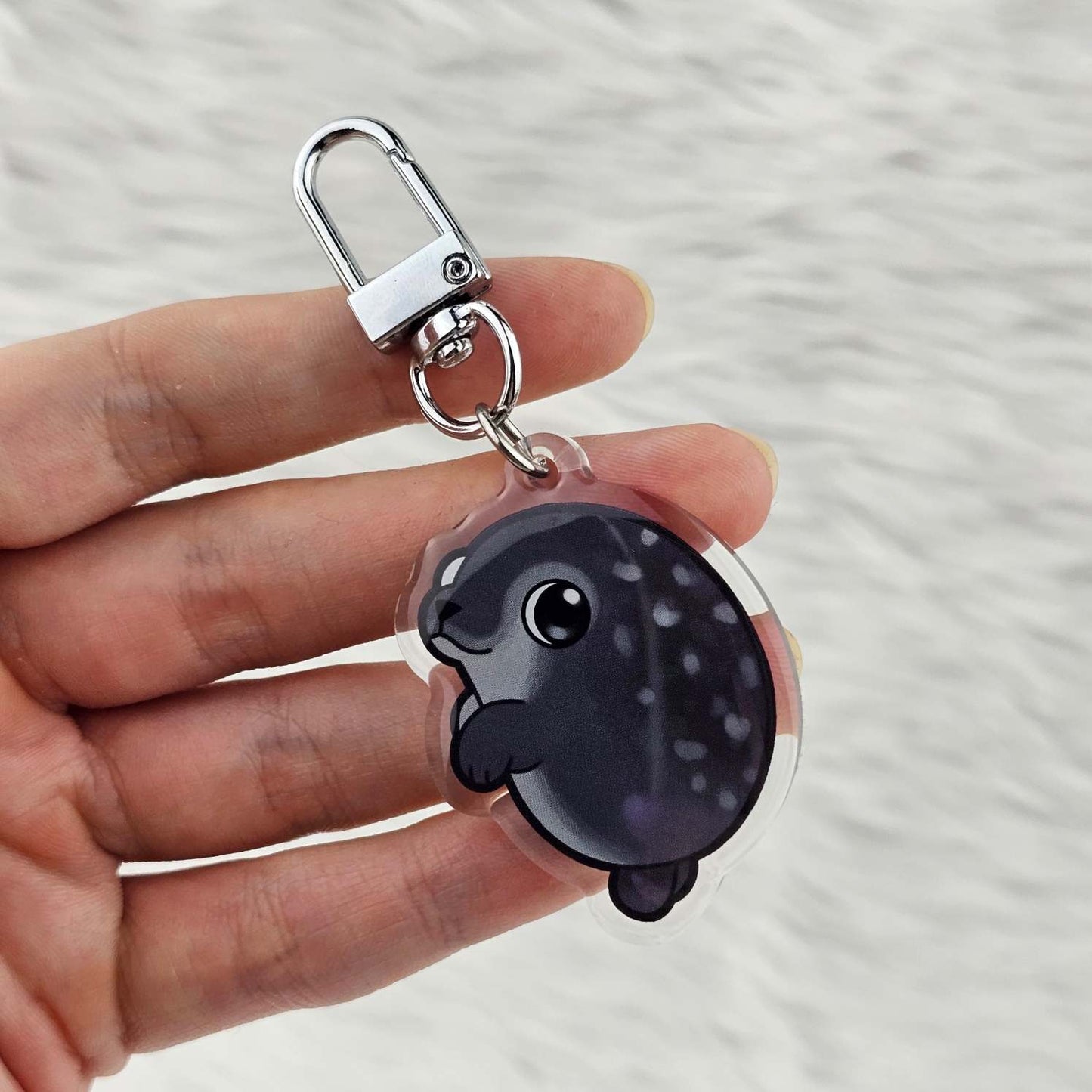 Seal Side-eye Keychain