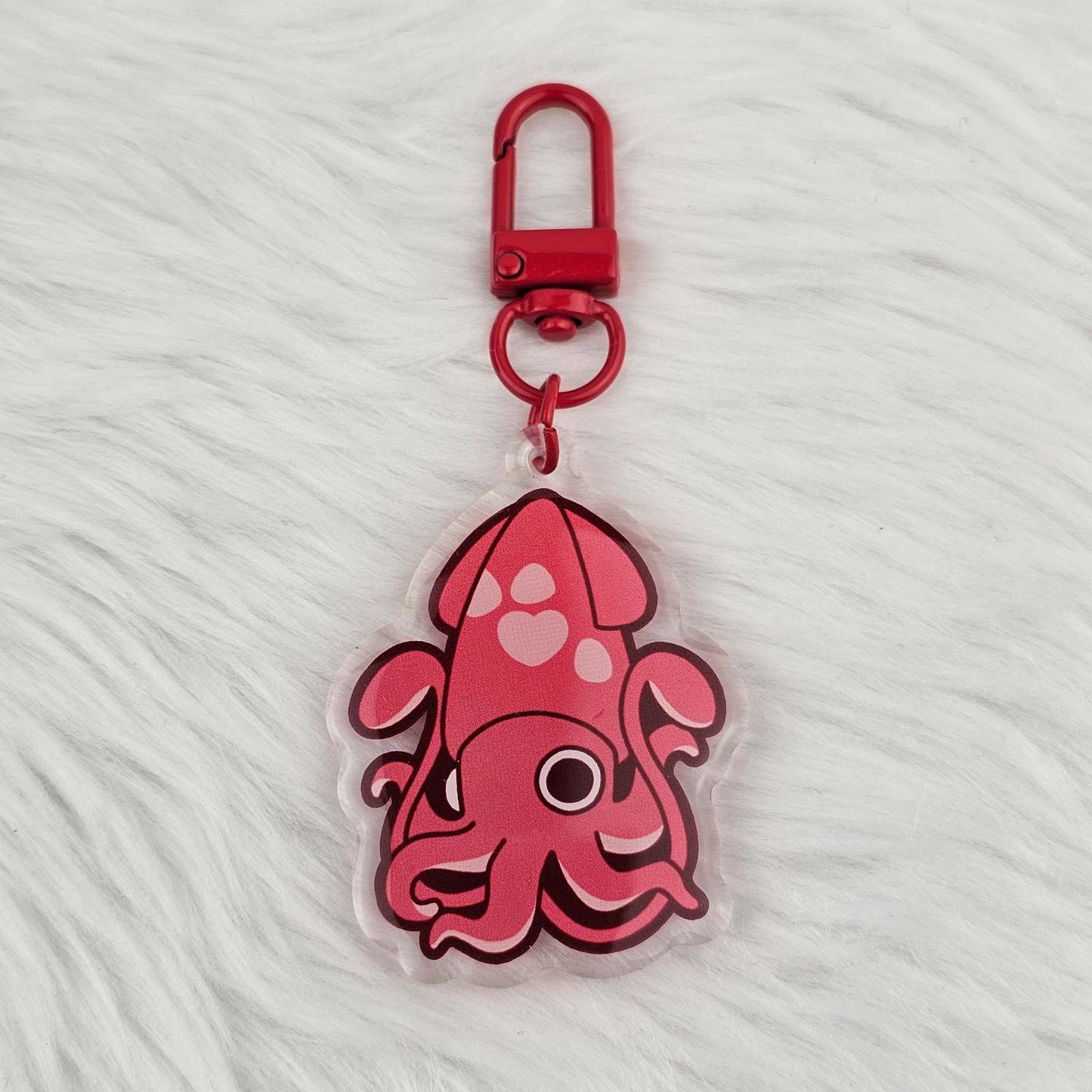 Giant Squid Keychain