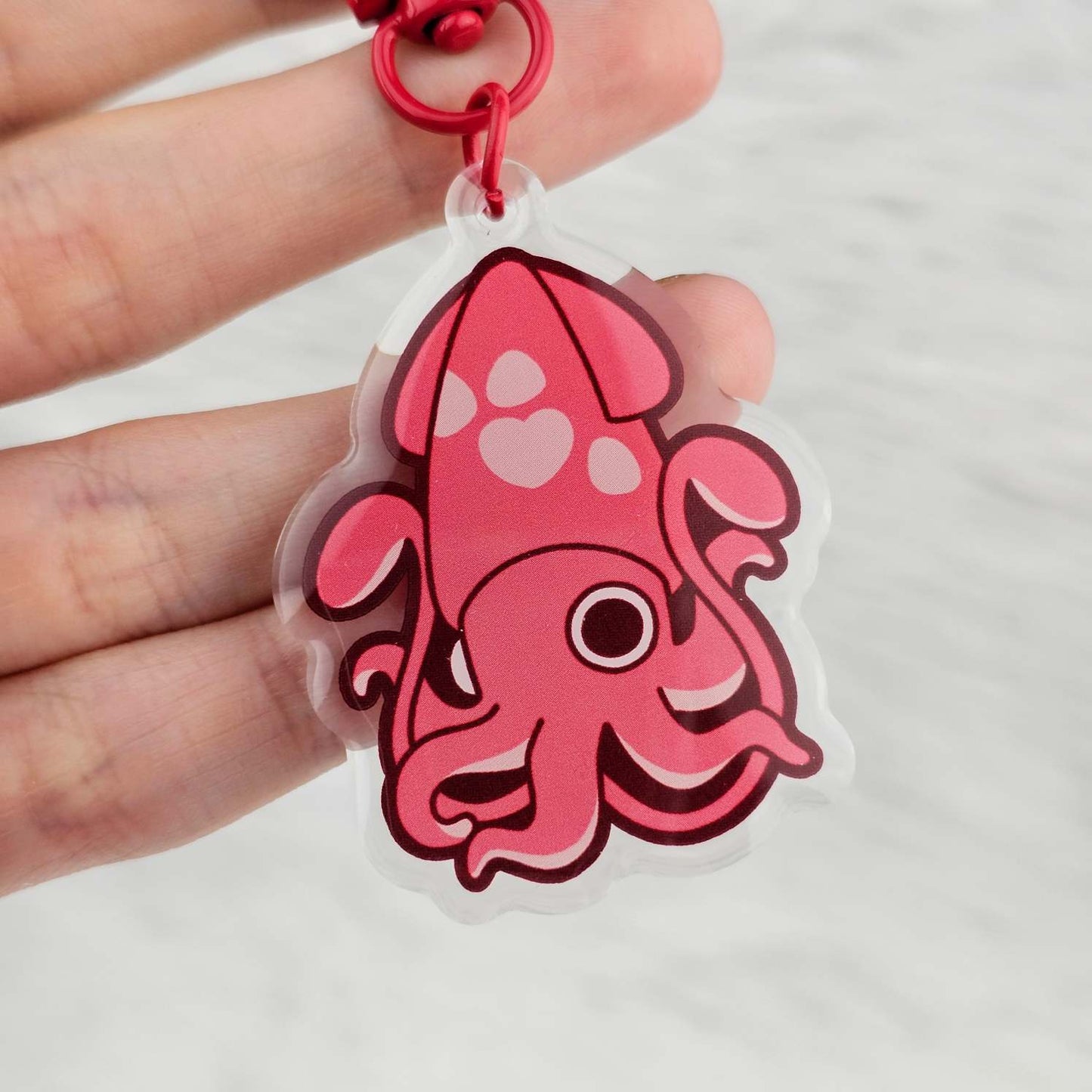 Giant Squid Keychain