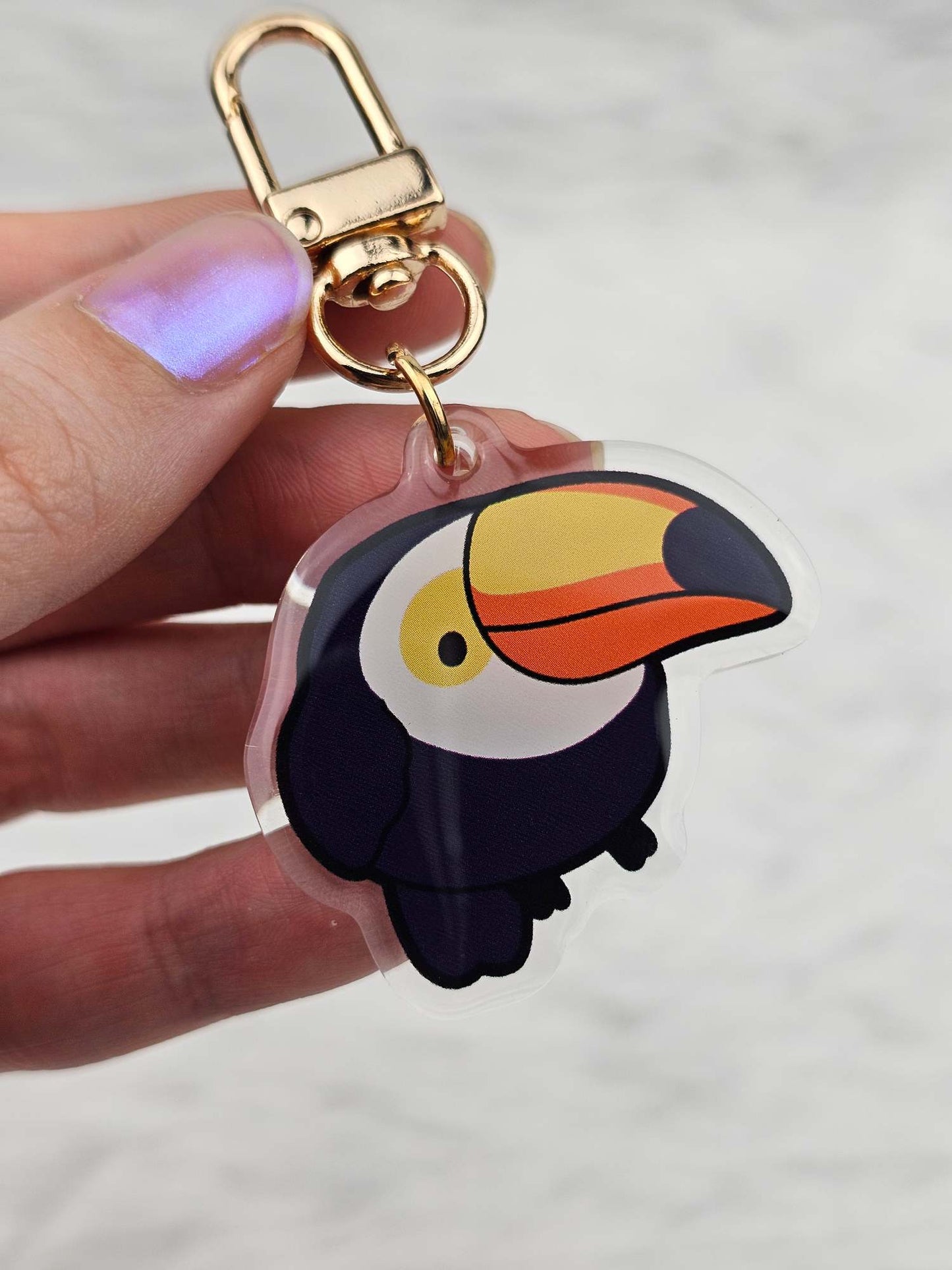 Toucan Keychain/Charm