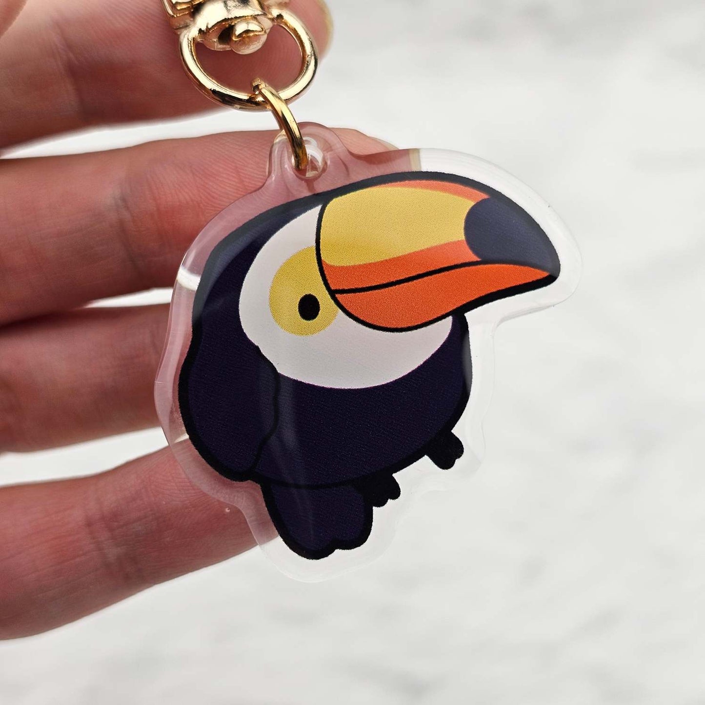 Toucan Keychain/Charm