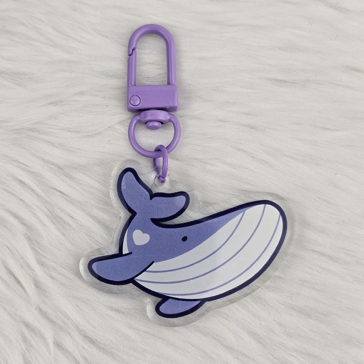 Blue Whale Keychain