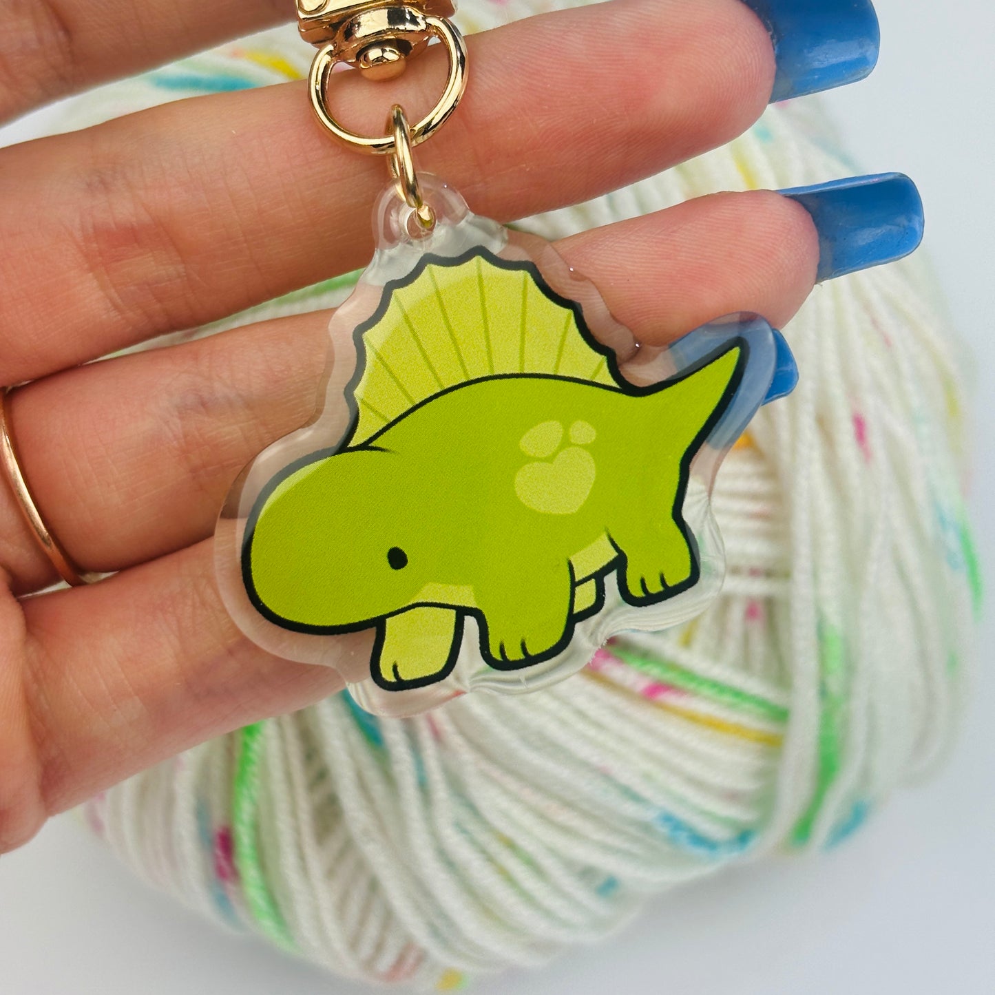 Dimetrodon Keychain/Charm