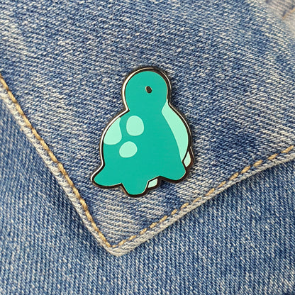 Peanut The Diplodocus Dinosaur Enamel Pin