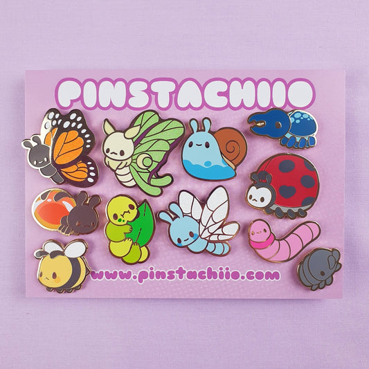 Bug pin set