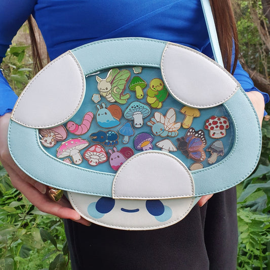 Blue Mushroom Ita Bag