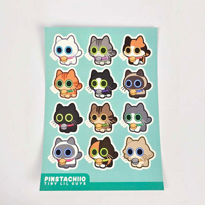 Cat Sticker Sheet