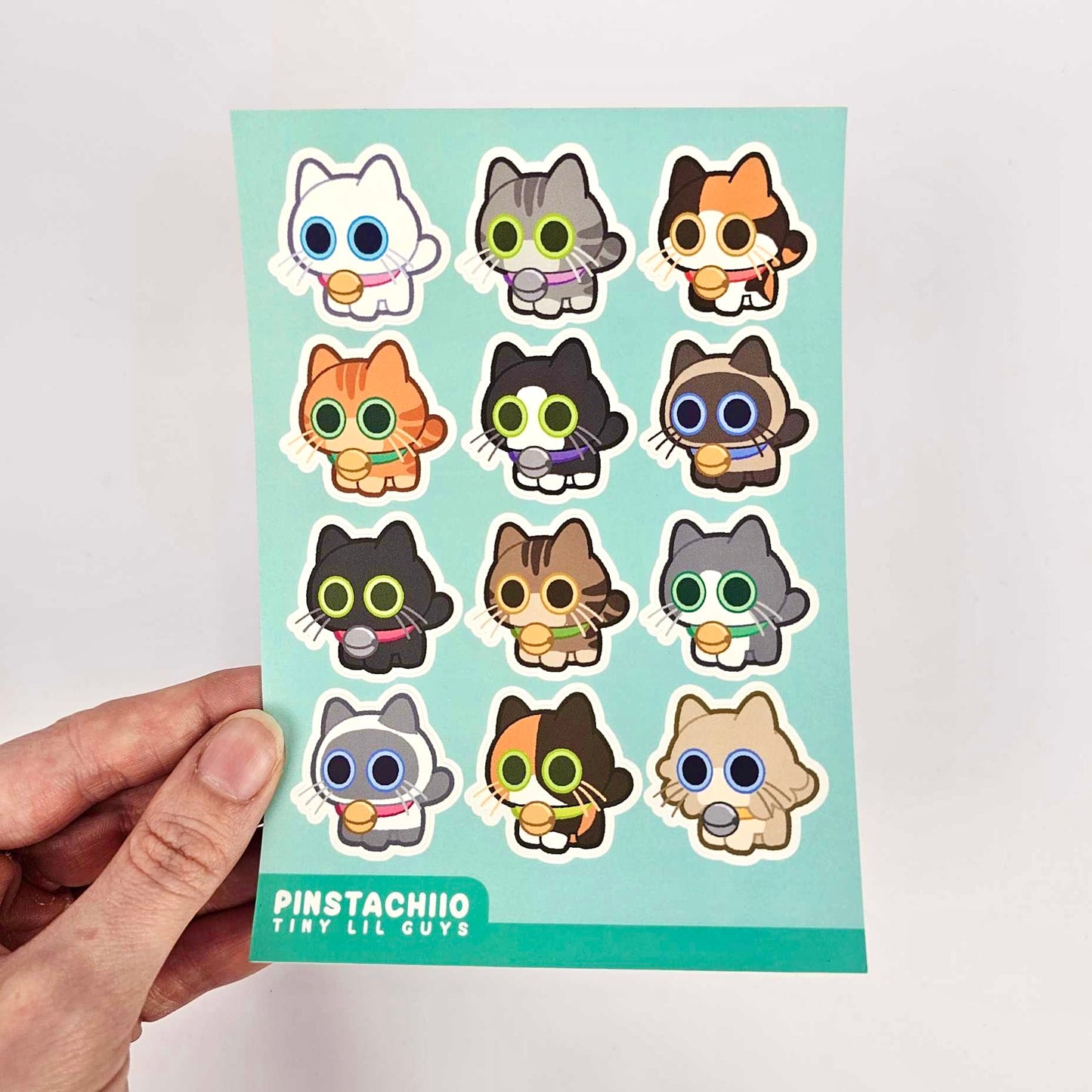 Cat Sticker Sheet