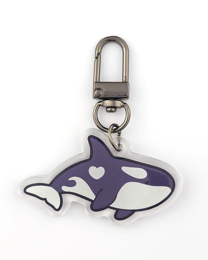 Orca Keychain
