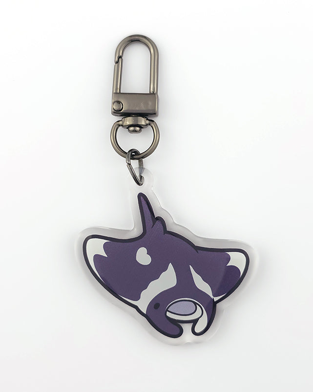 Giant Manta Ray Keychain