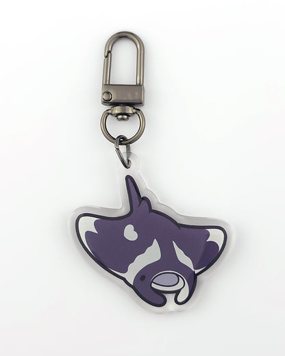 Giant Manta Ray Keychain