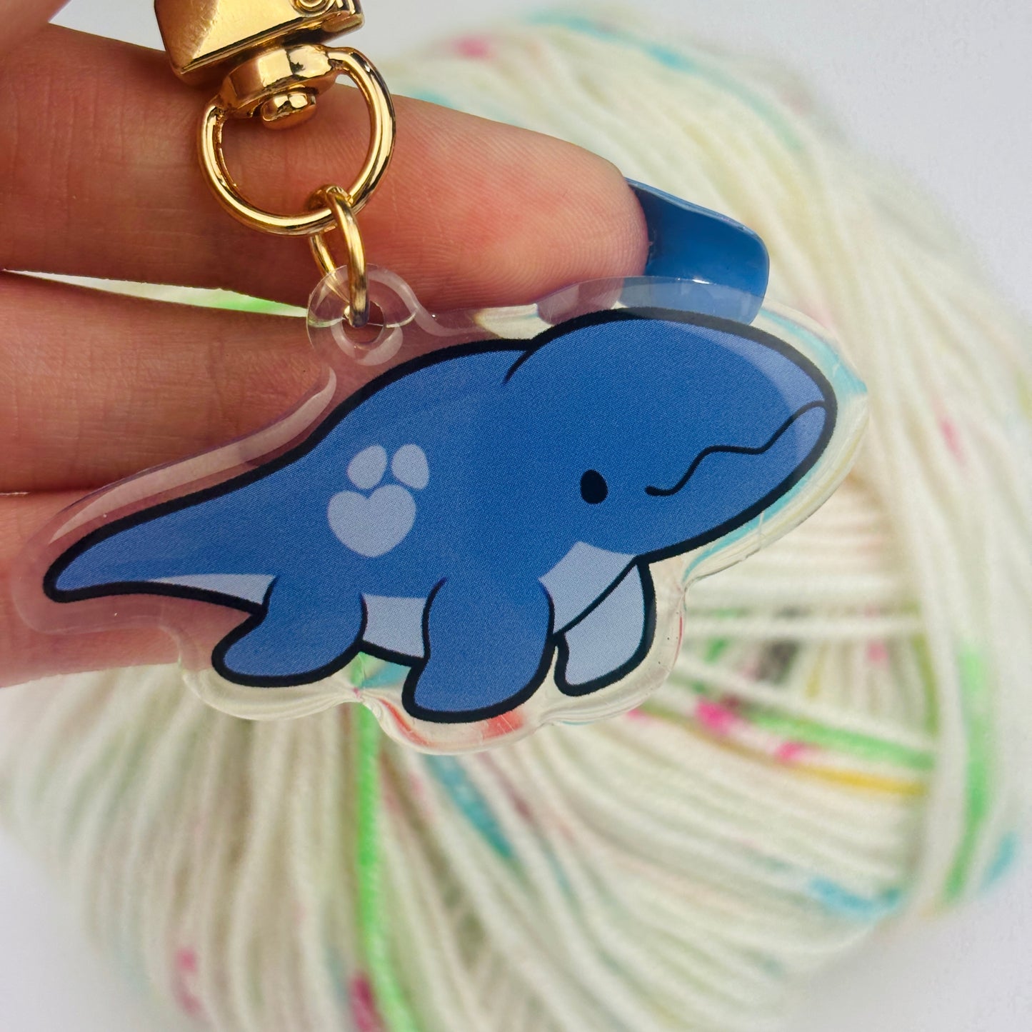 Mosasaurus Keychain/Charm