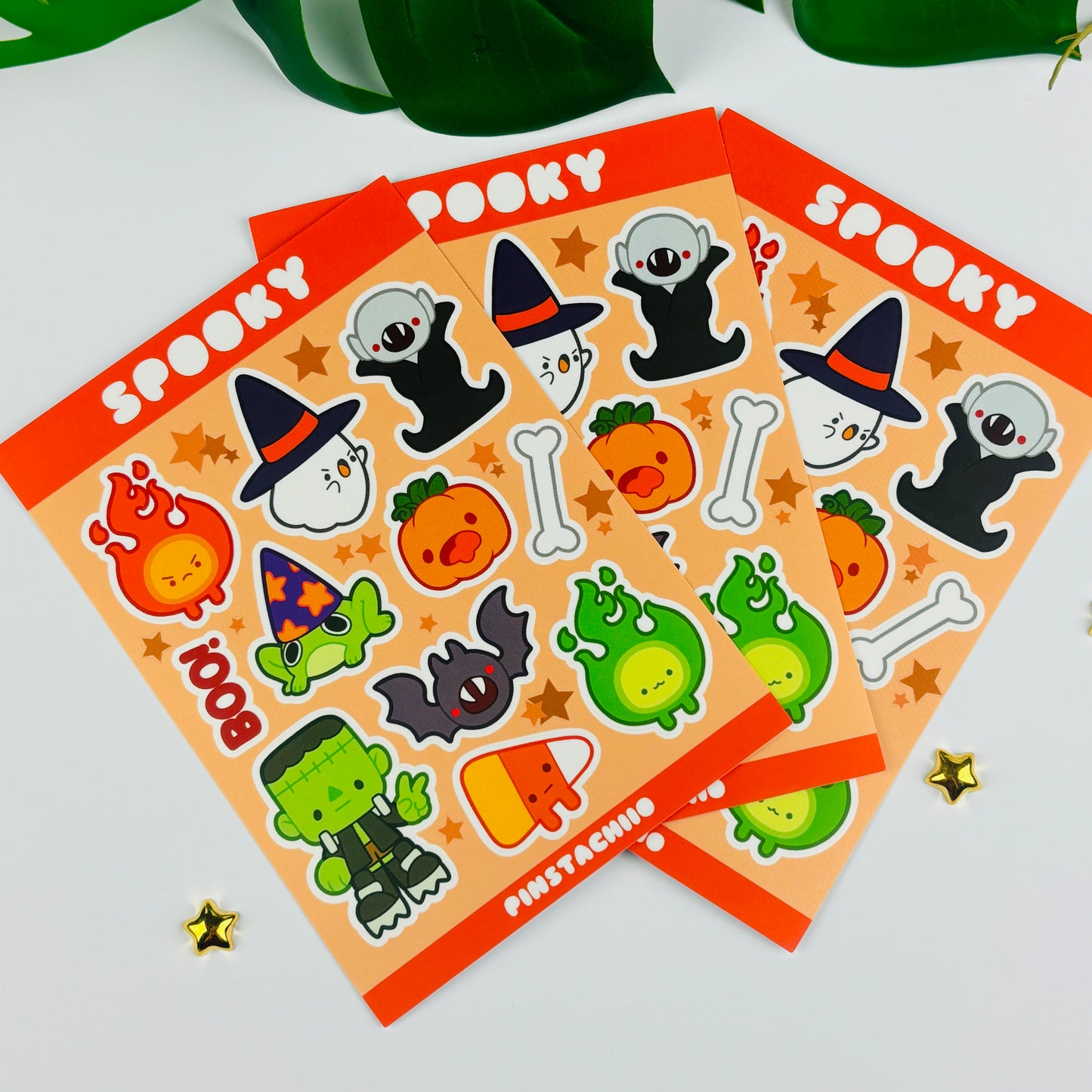 Spooky Sticker Sheet