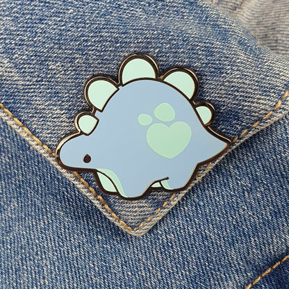 Stegosaurus Dinosaur Enamel Pin