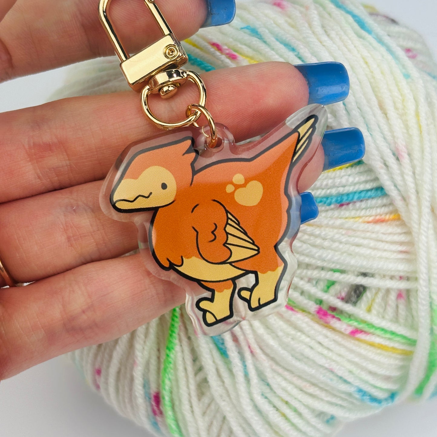 Raptor Keychain/Charm