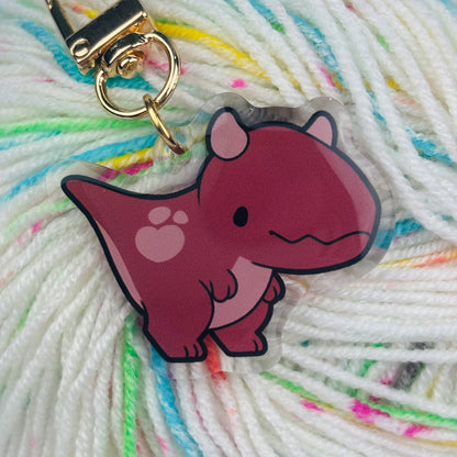 Carnotaurus Keychain/Charm