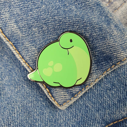 Diplodocus Dinosaur Enamel Pin