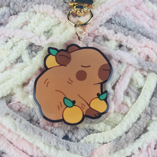 Capybara Keychain/Charm