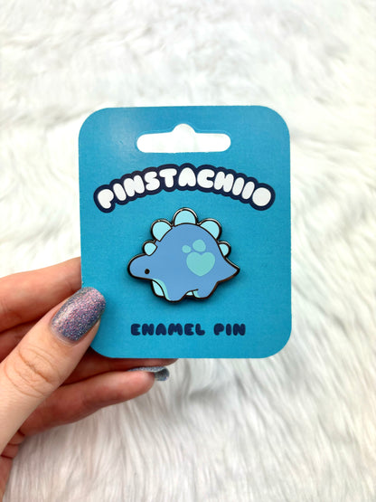 Stegosaurus Dinosaur Enamel Pin