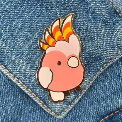 Pink Cockatoo Pin