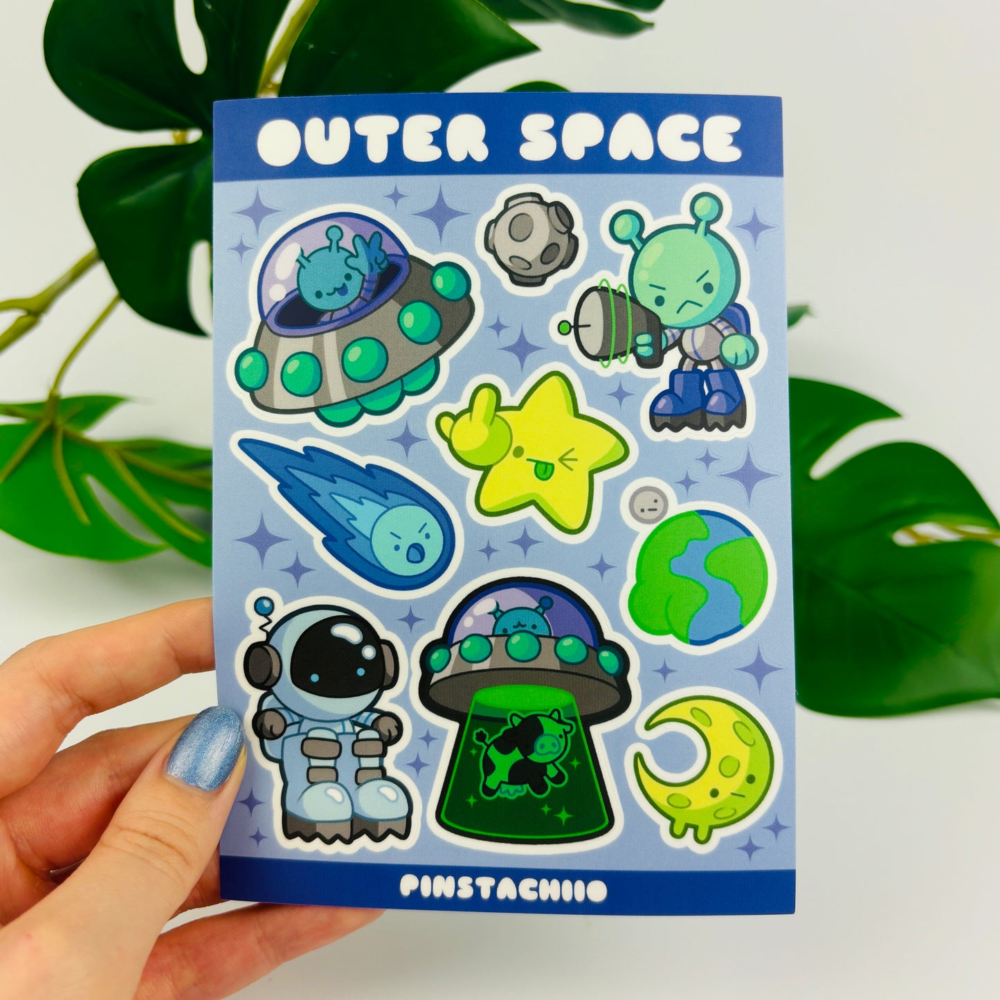 Alien Sticker Sheet