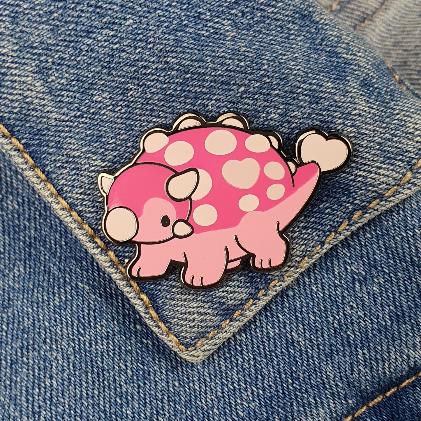 Ankylosaurus Dinosaur Enamel Pin