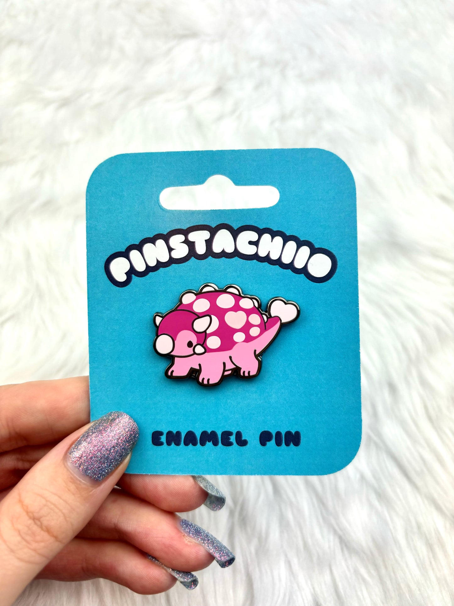 Ankylosaurus Dinosaur Enamel Pin